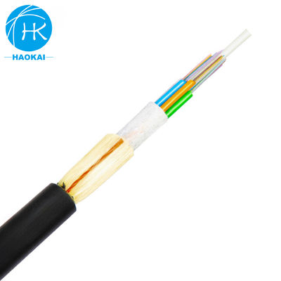 Cáp quang ngoài trời ADSS nhẹ Tất cả các phương tiện truyền thông Cáp quang sợi tự hỗ trợ