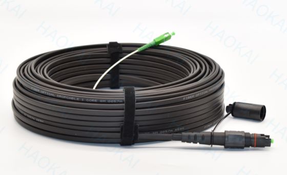 IP67 IP68 Không thấm nước Patch Cord Drop Cable quang sợi với SC / APC Connector