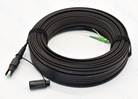 IP67 IP68 Không thấm nước Patch Cord Drop Cable quang sợi với SC / APC Connector