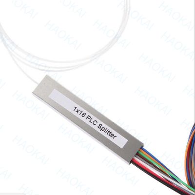 FTTH 1x4 1x8 Sợi PLC Splitter ống thép nhỏ với đầu nối SC APC
