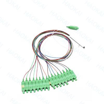 1x32 PLC Fiber Optic Splitter Fiber Optic Coupler Splitter với SC APC Connetcor