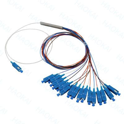 1x32 PLC Fiber Optic Splitter Fiber Optic Coupler Splitter với SC APC Connetcor
