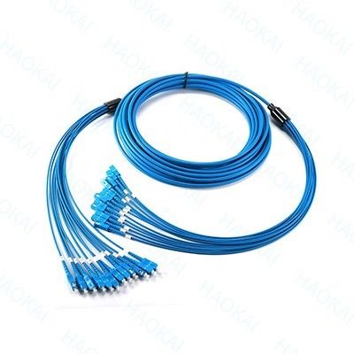 Cáp đệm bằng sợi quang lắp bọc Lc cáp đệm chống cháy