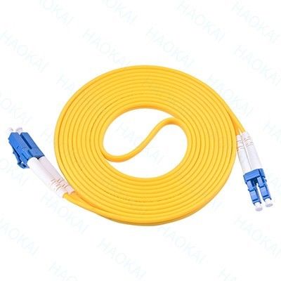Duplex Lc Lc Patch Cord Single Mode Fiber Optic Patch Cord Kiến trúc mật độ cao