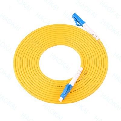 Duplex Lc Lc Patch Cord Single Mode Fiber Optic Patch Cord Kiến trúc mật độ cao