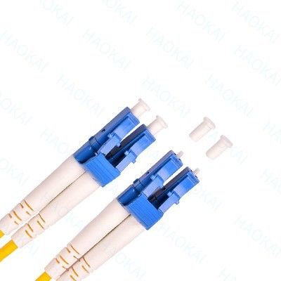 Duplex Lc Lc Patch Cord Single Mode Fiber Optic Patch Cord Kiến trúc mật độ cao