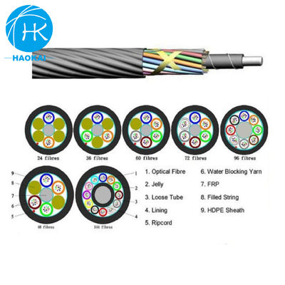 24core 48core 96core Cáp thổi không khí hoặc ống dẫn cáp sợi quang nhỏ
