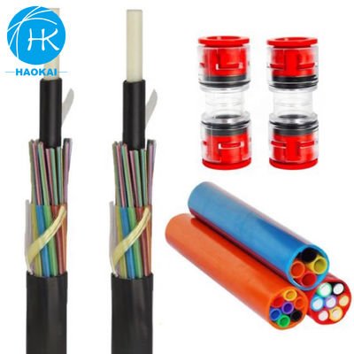 Loss Tube Không khí thổi cáp quang sợi Gcyfty Gcyfy 12core 24core FRP