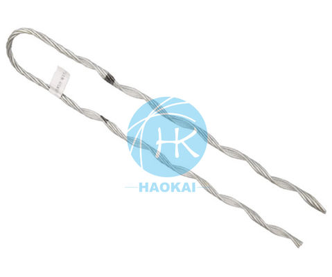 Đường dây đai chết kết nối dây cố định Adss Opgw Spiral Preformed Guy Grip