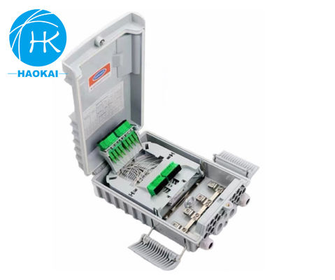 Hộp kết thúc sợi quang lần thứ tư Ống gắn tường ABS Nhựa CTO FDB Box