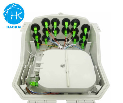Hộp kết nối sợi quang ngoài trời chống nước 16cores 16ports FTTH hộp phân phối
