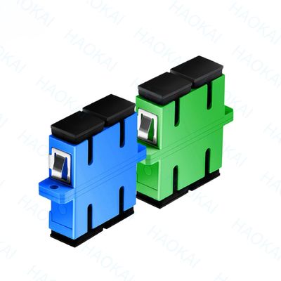 PVC Duplex SC APC UPC Adapter 1260nm - 1650nm Độ dài sóng cho viễn thông