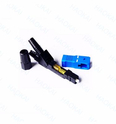 FTTH Drop Cable Optical Fiber Fast Connector Fiber SC UPC Fast Connector