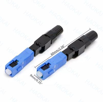 FTTH Drop Cable Optical Fiber Fast Connector Fiber SC UPC Fast Connector