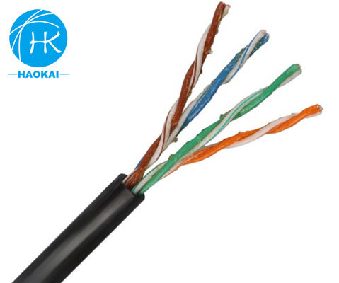Eco Friendly PVC Jacket UTP CAT5E Cáp LAN Cáp mạng trong nhà 300m