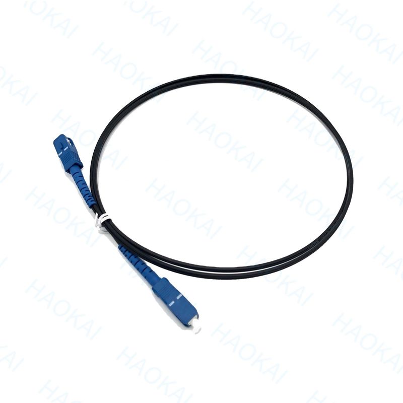 FTTH Drop Fiber Patch Cord SC APC FC ST LC Thép dây FRP Hệ thống trung tâm dữ liệu