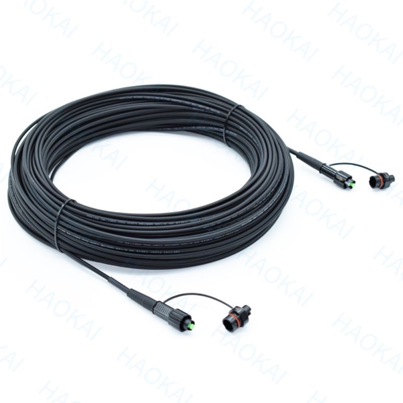 FTTA Mini Waterproof Patch Cord SC APC-SC APC Thả Cáp quang sợi