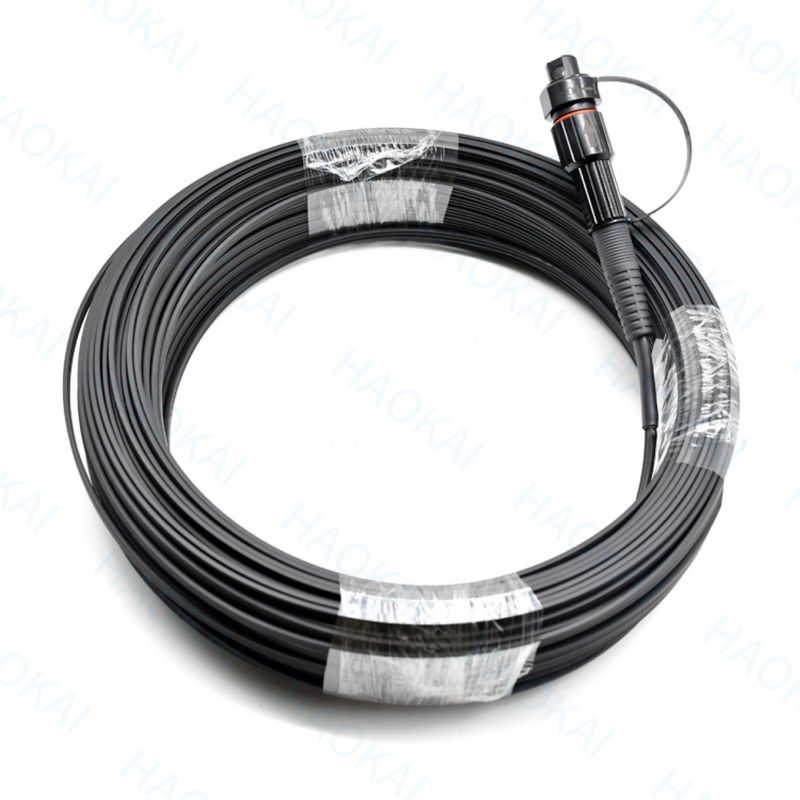 IP68 Cáp thả ngoài trời FTTX Giải pháp Cáp gắn đệm sợi quang kết nối chống nước
