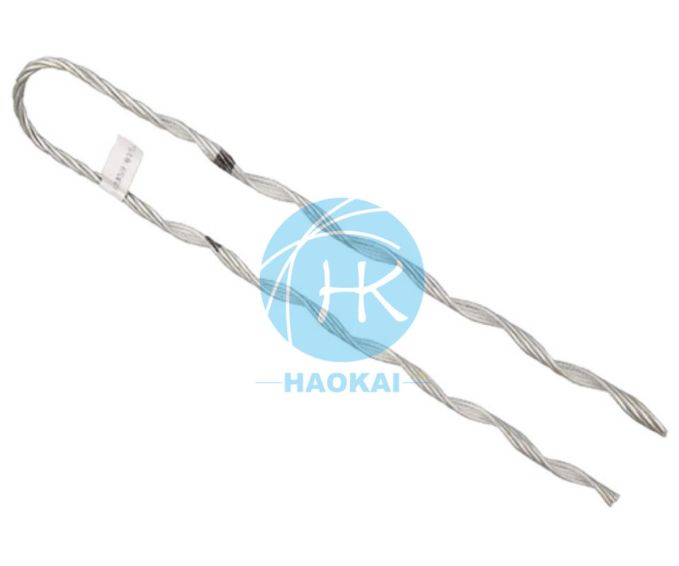 Đường dây đai chết kết nối dây cố định Adss Opgw Spiral Preformed Guy Grip