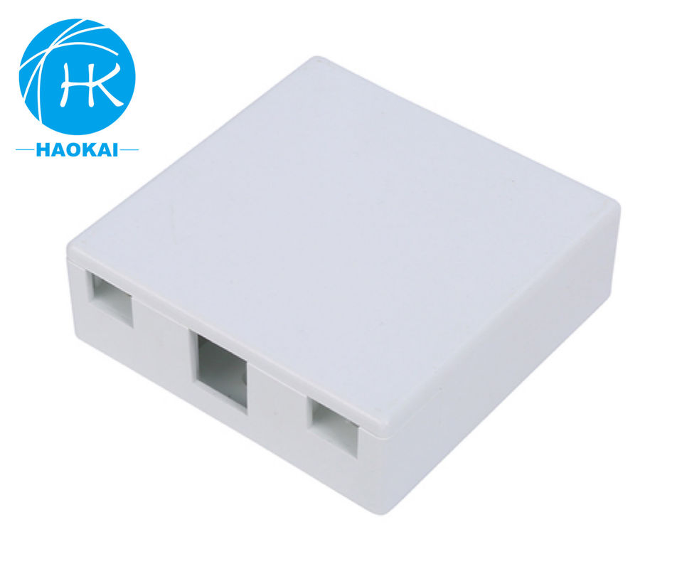 2 lõi Mini Terminal Box SC Fiber Optic Access 86type Indoor Ftth Wall Mounted Box